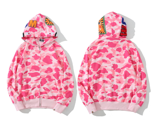 Bluza Camo Różowa