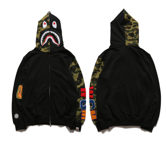 Bluza Camo Zielono-Czarna