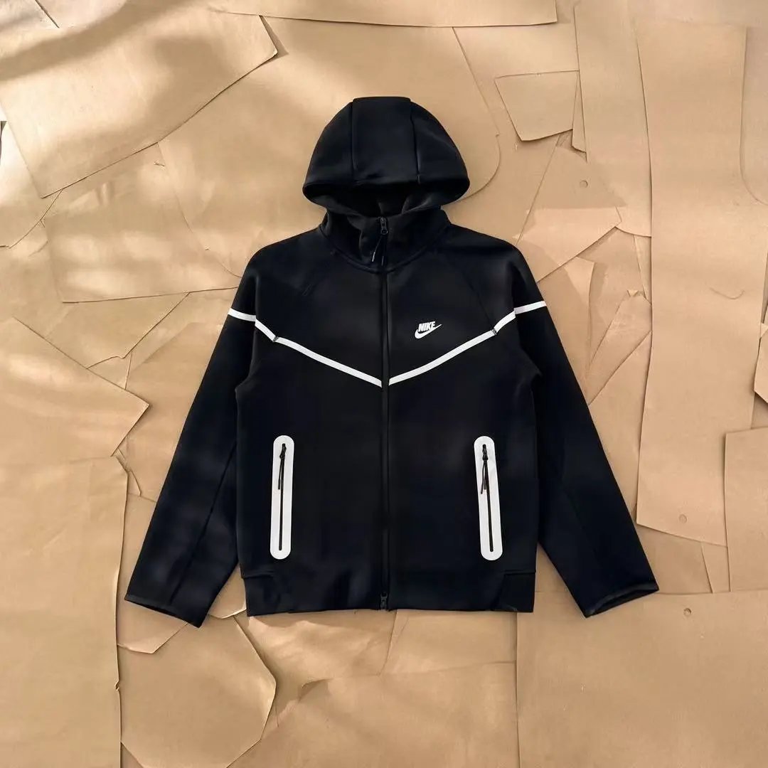 Tech Fleece Odblaskowy Czarny