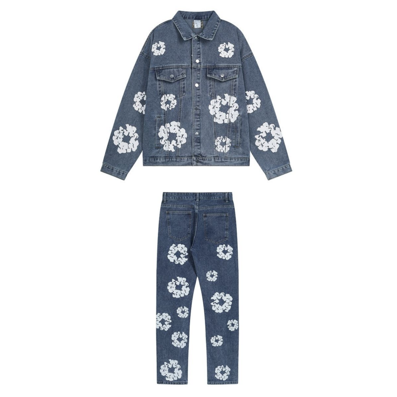 Set denim jeans