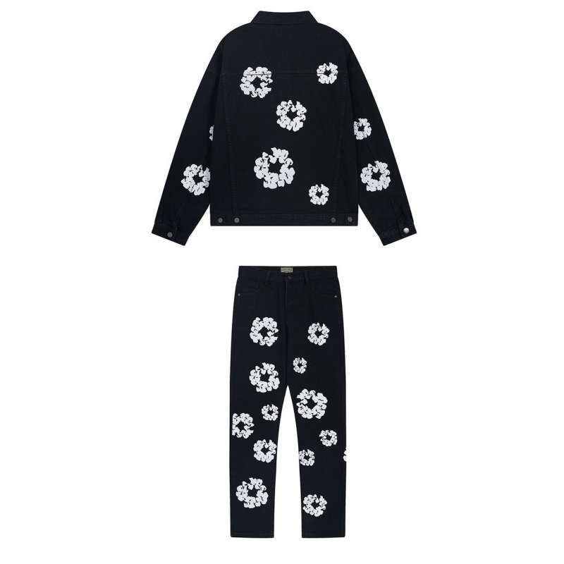 Set denim jeans
