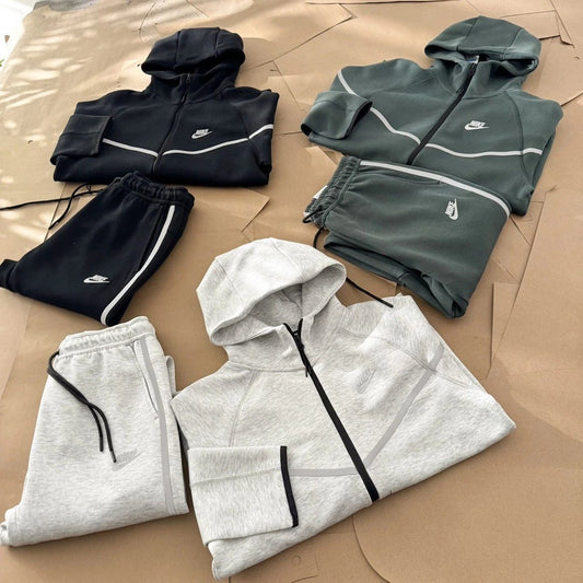 Tech Fleece Odblaskowy Szary